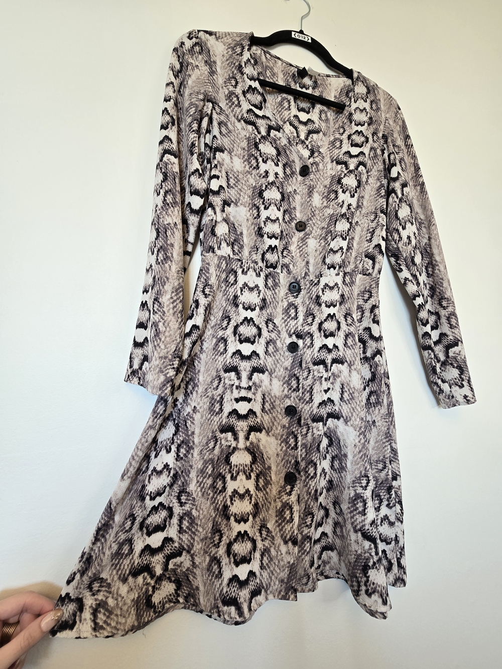 Divided H&M Snake Print Dress